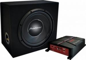 Subwoofer samochodowy Pioneer Pioneer Zestaw Subwoofer + wzmacniacz GXT-3730B-SET 1