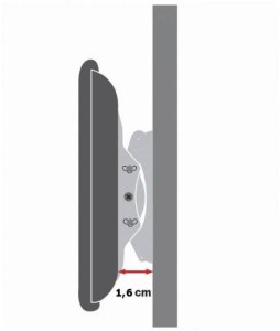 Techly Uchwyt Ścienny do telewizora TV/LCD 42-80 cali 60kg Slim (22649) 3
