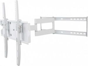 Techly Uchwyt Ścienny do telewizora TV/LCD 13-30 cali 23kg Obrotowy Biały (23844) 2