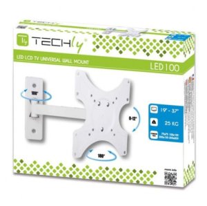 Techly Uchwyt ścienny ICA-LCD-2901WH 19'' - 37'' 2