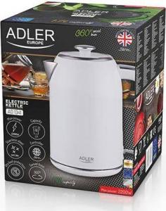 Czajnik Adler AD 1341 Biały 6
