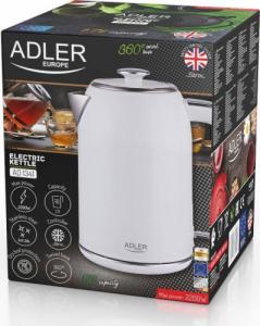 Czajnik Adler AD 1341 Biały 10