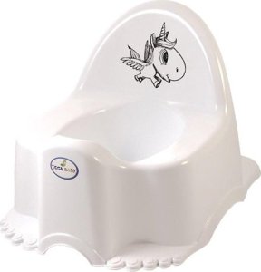 Tega Baby Nocnik Eco Jednorożec z pozytywką biały (TE0201) 1
