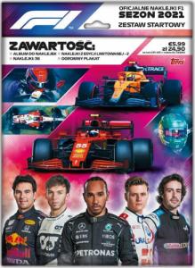 TOPPS F1 TURBO ATTAX ZESTAW STARTOWY Z NAKLEJKAMI 1