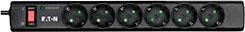 Listwa zasilająca Eaton Protection Strip przeciwprzepięciowa 6 gniazd 1 m czarna (PS6D) 2