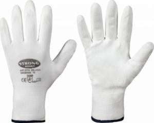 stronghand Rękawice dziane Beijing, nylon, rozmiar 9, białe (12 par) 1
