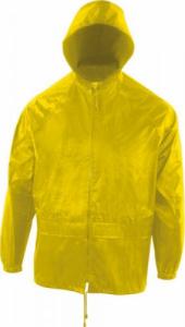 neutralna linia produktów Zestaw przeciwdeszczowy (spodnie/ kurtka), rozmiar M, żółty 1