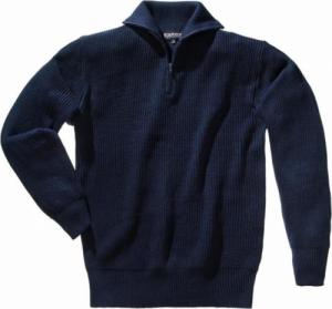 neutralna linia produktów Sweter Troyer, z zamkiem błyskawicznym, rozmiar S, navy 1