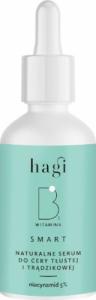 Hagi Hagi Smart B, naturalne serum do cery tłustej i trądzikowej z niacynamidem i kwasem salicylowym 30 ml 2