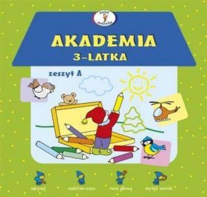 Akademia 3-latka zeszyt a - Dorota Krassowska 1