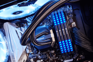 Pamięć Corsair Vengeance LED, DDR4, 32 GB, 3200MHz, CL16 (CMU32GX4M2C3200C16B) 5