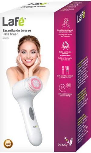 Lafe Szczotka czyszcząco-masująca do twarzy biała STO001 (LAFPLC45617) 2