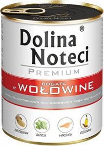 Dolina Noteci DOLINA NOTECI Premium bogata w wołowinę - mokra karma dla psa - 800g 1