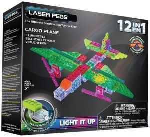 Laser Pegs 12in1 Cargo Plane (LASE0018) 1