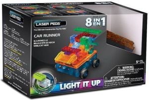 Laser Pegs 8 in 1 Car Runner (RN1320B) 1