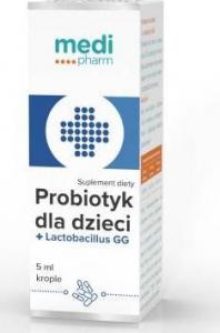 Wellmedica Medi Pharm Probiotyk dla dzieci LGG, krople 5 ml 1