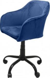 Krzesło biurowe Topeshop Marlin Granatowe 1