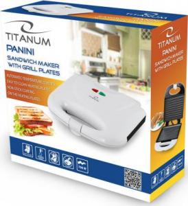 Opiekacz Esperanza Opiekacz do kanapek Esperanza Panini TKT004W (700W kolor biały) 3