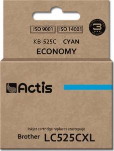 Tusz Actis Tusz ACTIS KB-525C (zamiennik Brother LC525C Standard 15 ml niebieski) 1