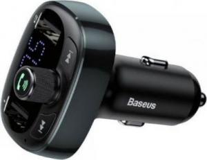 Transmiter FM Baseus Transmiter FM do gniazda samochodowej zapalniczki Baseus CCTM-01 (MicroSD, USB 2.0) 1