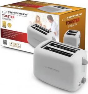 Toster Esperanza Ciabatta EKT002 (600W kolor biały) 2