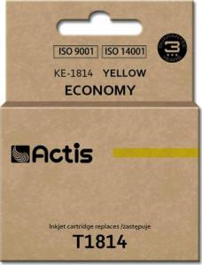 Tusz Actis Tusz ACTIS KE-1814 (zamiennik Epson T1814 Standard 15 ml żółty) 1