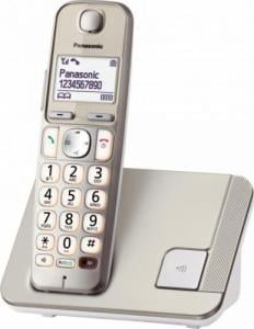 Telefon stacjonarny Panasonic Telefon stacjonarny Panasonic KX-TGE 210 PDN (kolor szampański) 1