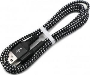 Kabel USB Maclean USB-A - Lightning 2 m Czarny (CEN-76119) 2