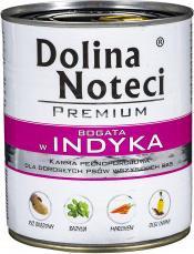 Dolina Noteci DOLINA NOTECI Premium bogata w indyka - mokra karma dla psa - 800g 1