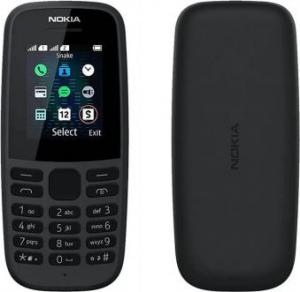 Telefon komórkowy Nokia Telefon GSM Nokia 105 czarny 1