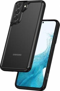 Crong Crong Hybrid Clear Cover - Etui Samsung Galaxy S22+ (czarny) 2