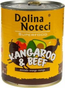 Dolina Noteci DOLINA NOTECI SuperFood z kangurem i wołowiną - mokra karma dla psa - 400g 1