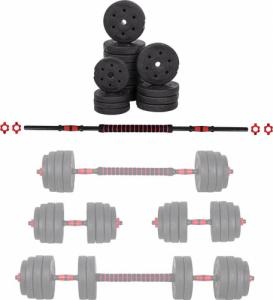 inSPORTline hantle Cembar bitumiczne 2 x 20 kg 2