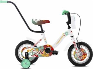 Capriolo Rower dziecięcy Viola 12" - model 2021 - Kolor biało-czerwono-turkusowy 1