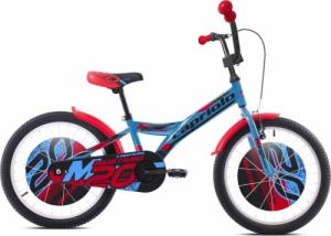 Capriolo Rower dziecięcy Mustang 20" - model 2021 - Kolor niebiesko-czarno-czerwony 1