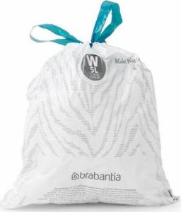 Brabantia Worki na śmieci PerfectFit rozmiar W 5L 40szt 137846 2