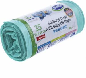 Stella ST Worki na śmieci z uszami FRESH - świeży zapach 35L 24szt ENG Snake Brak 3