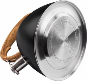 Vilde Czajnik CZARNY z brązową rączką, gwizdkiem, automat, GAZ, INDUKCJA, 3L 4