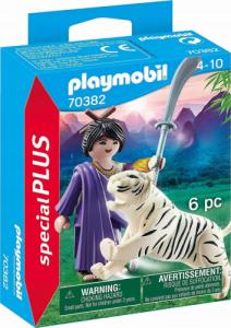 Playmobil Zestaw figurek Special Plus 70382 Azjatycka wojowniczka z tygrysem 1