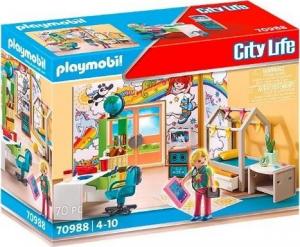Playmobil Zestaw City Life - Pokój nastolatka (70988) 1