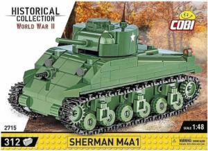 Cobi COBI 2715 Historical Collection WWII Czołg Sherman M4A1 312 klocków 1
