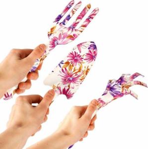 ProGarden Narzędzia ogrodowe łopatka widełki grabki pazurki zestaw narzędzi ogrodowych do ogrodu 3 elementy 7