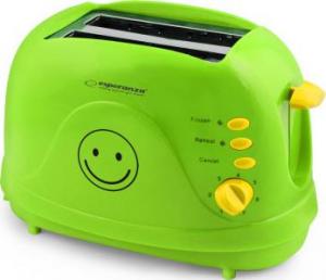 Toster Esperanza SMILEY EKT003 (750W kolor zielony) 3