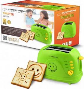 Toster Esperanza SMILEY EKT003 (750W kolor zielony) 5