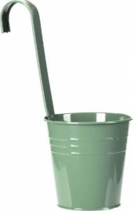 Vilde Kwietnik doniczka wisząca osłonka metalowa balkonowa tarasowa zawieszana wieszak na doniczkę balkon 6