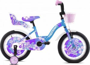Capriolo Rower dziecięcy Viola 16" - model 2021 - Kolor Niebiesko-fioletowy 1