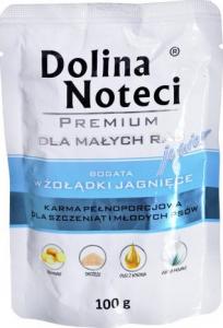 Dolina Noteci Premium Junior bogata w żołądki jagnięce - mokra karma dla szczeniąt ras małych - 100g 1