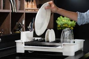 Vialli Design Ociekacz na naczynia SOHO biały 8463 12