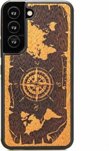 BeWood Bewood Róża Wiatrów Merbau - Etui do Samsung Galaxy S22 1