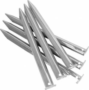 Redcliffs Akcesoria do namiotu kempingowy zestaw akcesoriów śledzie młotek linka hak 9 elementów 5